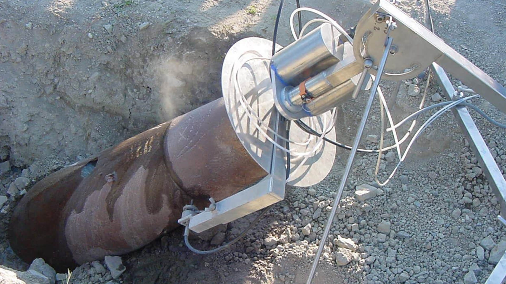 Système découpe neutralisation engin explosif