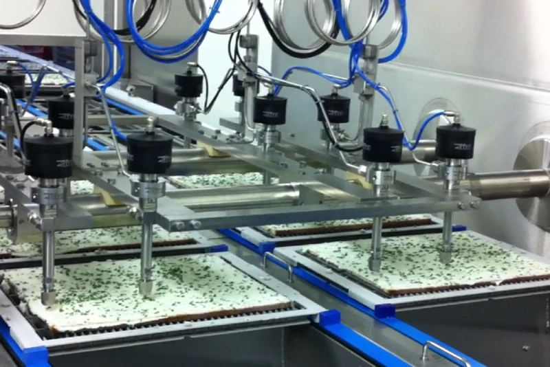 Machine de découpe jet d'eau pour le secteur agroalimentaire