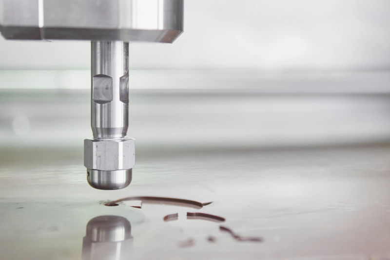 Industrial waterjet cutting machine