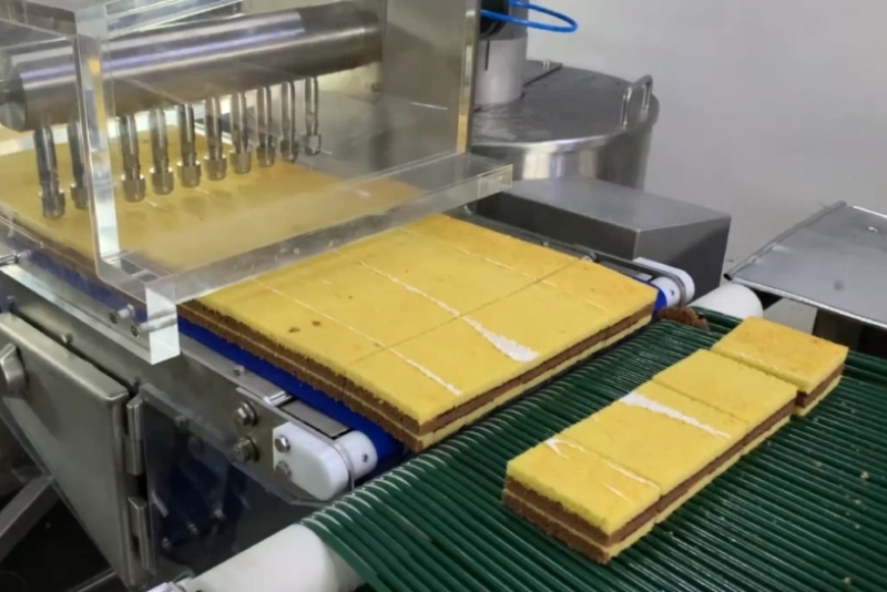 Waterjet cutting food industry